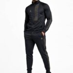 Black Gold Panel Men’s Activewear Set thumbnail 2
