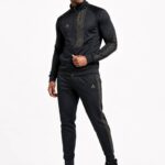 Black Gold Panel Men’s Activewear Set thumbnail 1