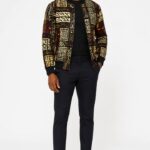 Ankara Print Bomber Jacket thumbnail 2