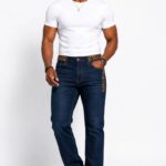 Ankara Trim Straight-Leg Jeans thumbnail 2