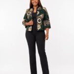 Ankara Sunburst Cropped Jacket thumbnail 2