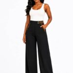 Ankara Trim Wide-Leg Tailored Trousers thumbnail 2